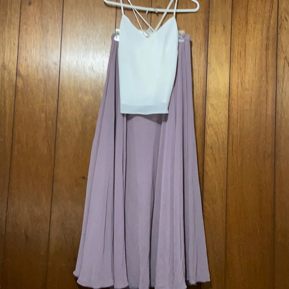 Bridesmaid dress (shirt and skirt) - worn once!